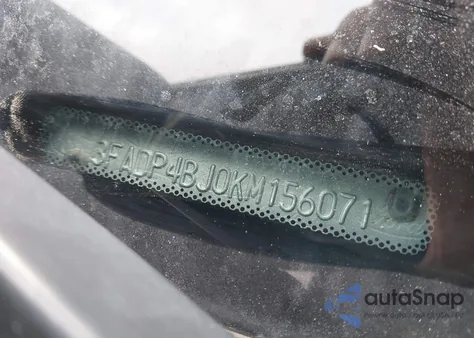 2019 Ford Fiesta Se z USA, uszkodzony, nr VIN 3FADP4BJ0KM156071